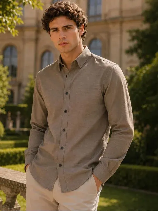 Slim-Fit Casual Shirts