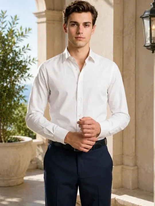 Slim-Fit Formal Shirts