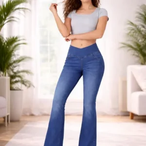 Bootcut High-Rise Jeans