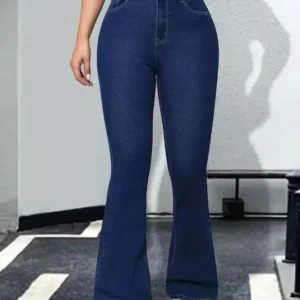 Bootcut High-Rise Jeans
