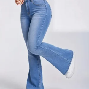 Bootcut High-Rise Jeans