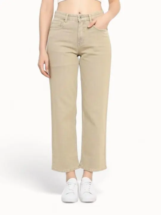 Wide-Leg High-Rise Jeans