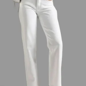 Wide-Leg High-Rise Jeans