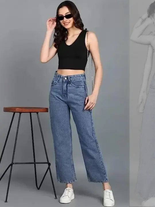 Straight High-Rise Jeans
