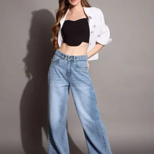 Straight High-Rise Jeans