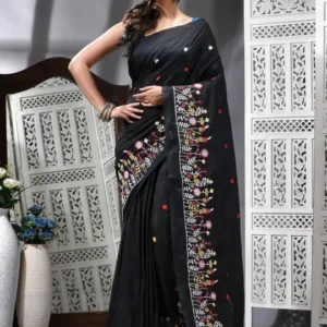 Floral Embroidered Sarees