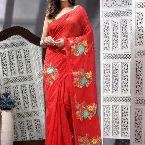 Floral Embroidered Sarees