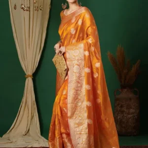 Woven-Design Sarees