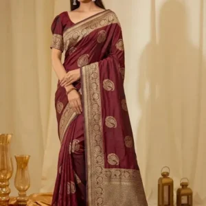 Woven-Design Sarees
