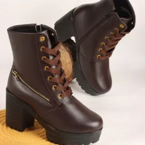 Block-Heel Boots