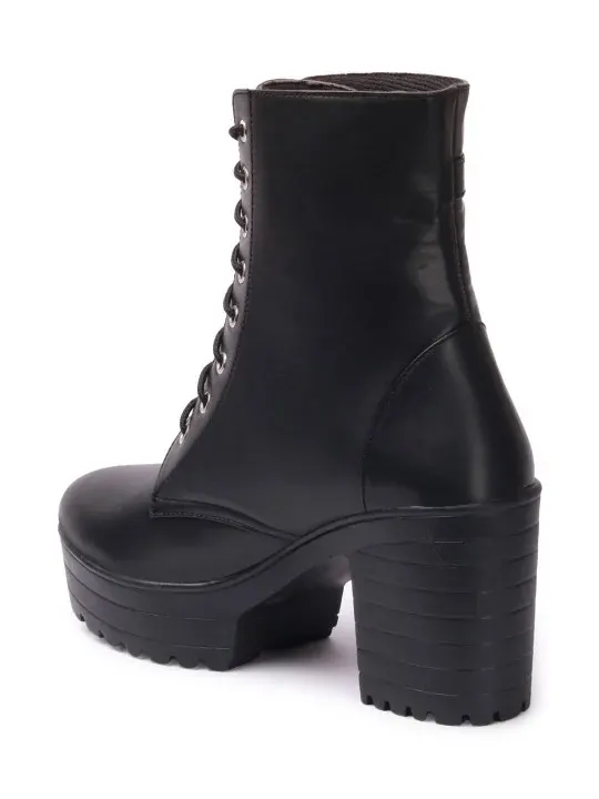 Block-Heel Boots
