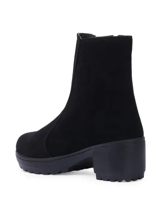 Block-Heel Boots