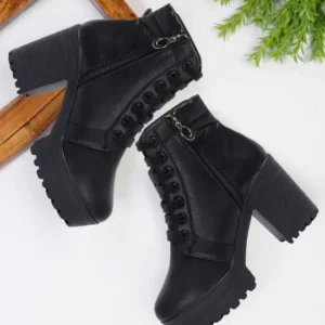 Block-Heel Boots