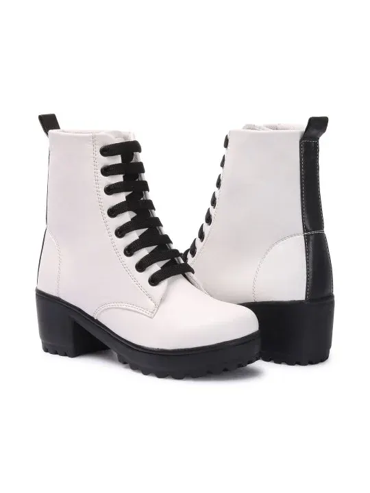 Lace-Up Boots