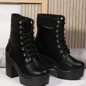 Lace-Up Boots