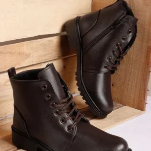 Lace-Up Boots