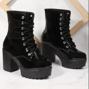 Lace-Up Boots