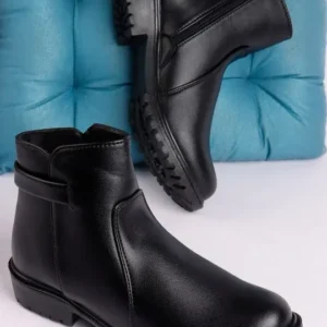 Block-Heel Boots