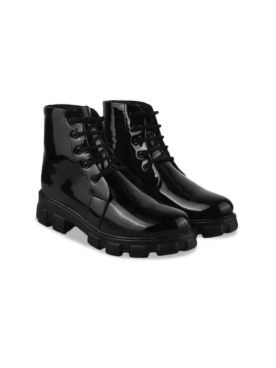 Block-Heel Boots