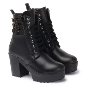 Lace-Up Boots