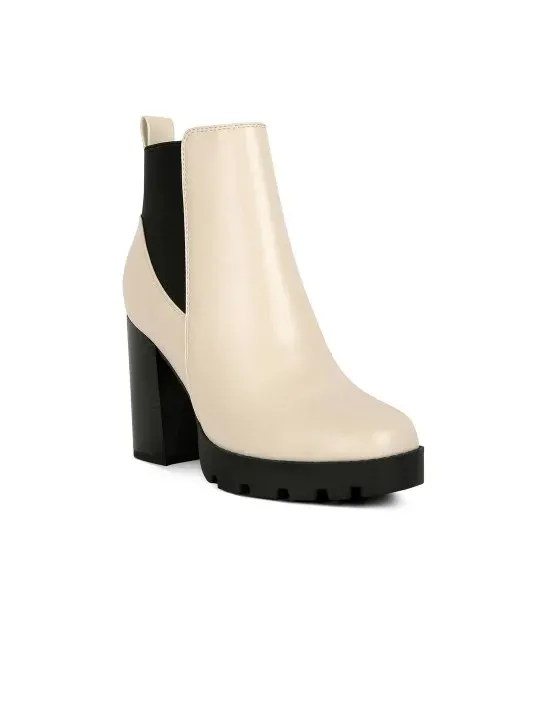 Beige Boots