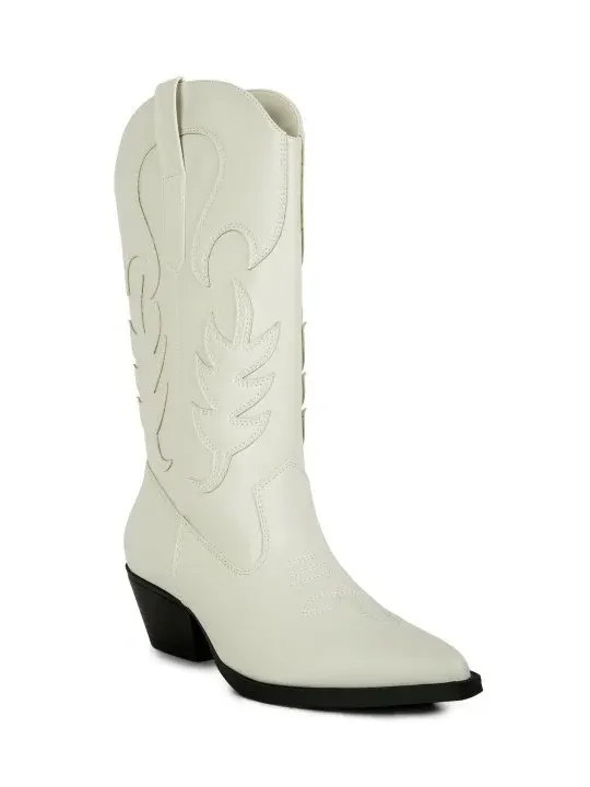 Block-Heel Boots