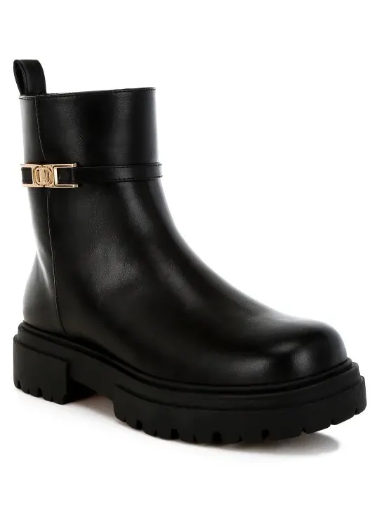 Block-Heel Boots
