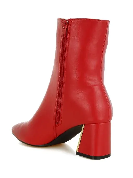 Block-Heel Boots
