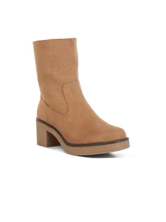 Block-Heel Boots