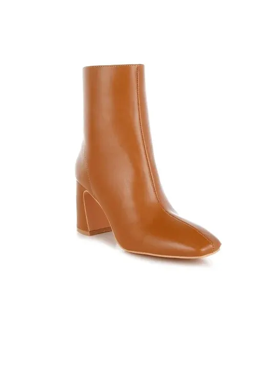 Block-Heel Boots