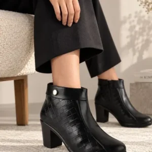 Textured Boots
