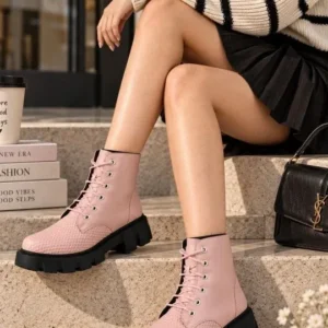 Textured Boots