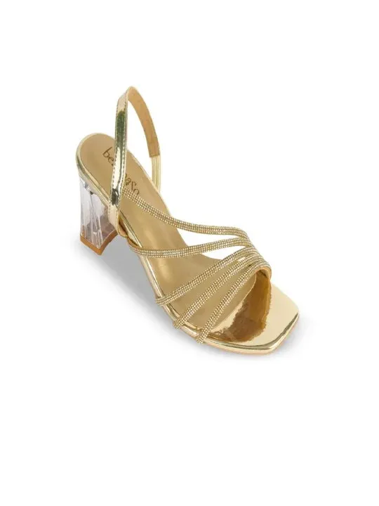 Block-Heel Ankle Heels