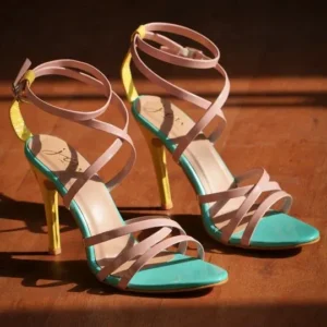 Ankle Embellished Heels