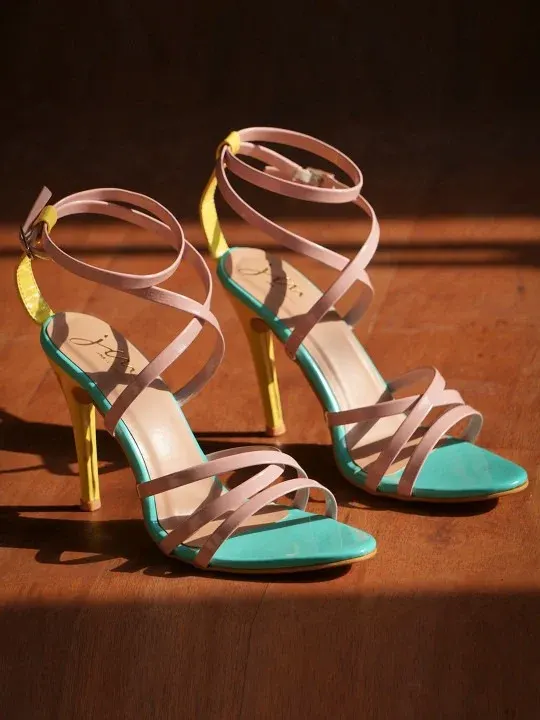 Ankle Embellished Heels