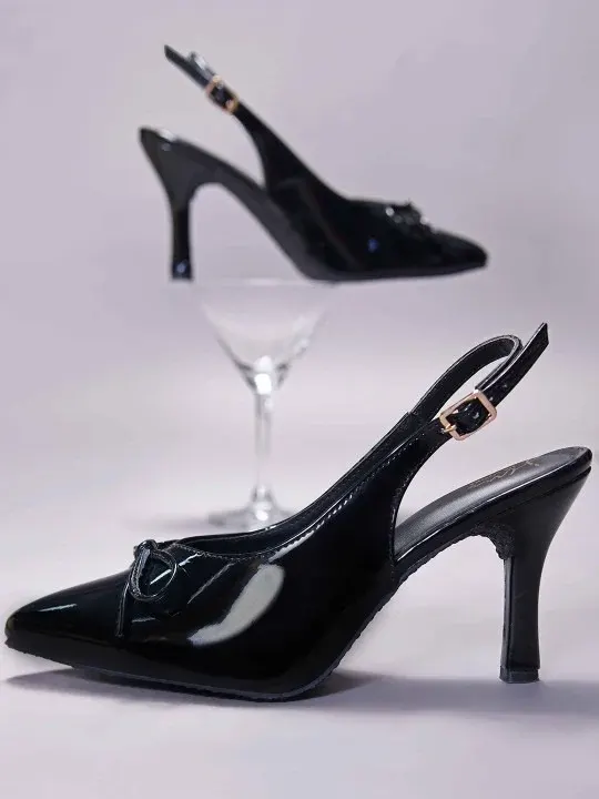 Stiletto Pointed-Toe Heels
