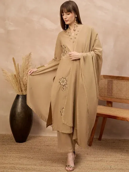 Embroidered Kurtas & Suits
