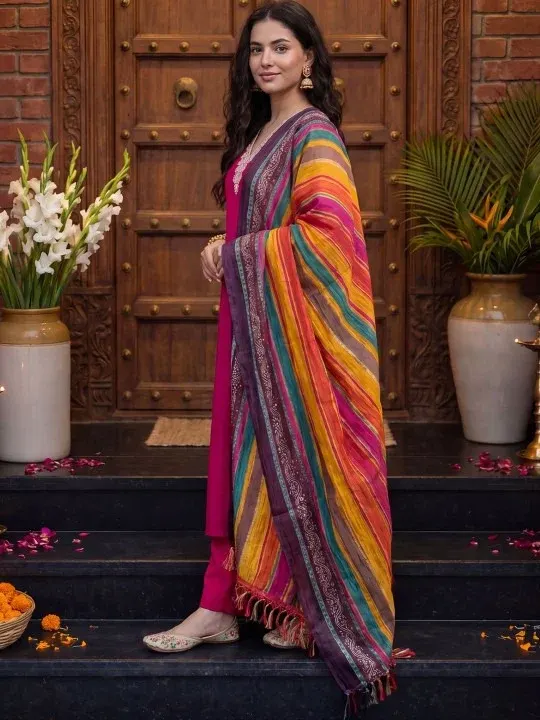 Embroidered Kurtas & Suits