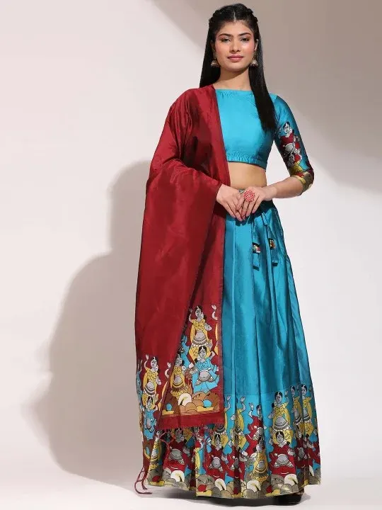 Printed Lehenga Cholis