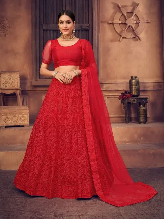 Embroidered Lehenga Cholis