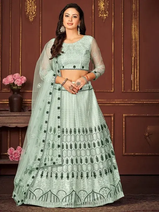 Embroidered Lehenga Cholis
