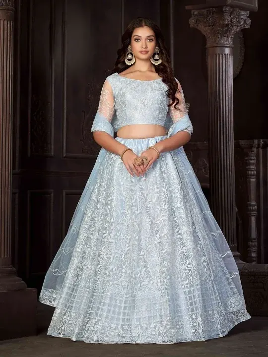 Embroidered Lehenga Cholis