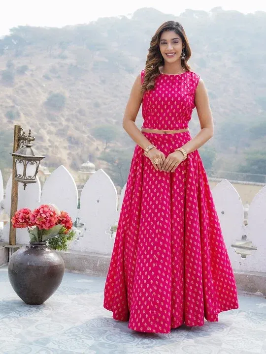 Printed Lehenga Cholis