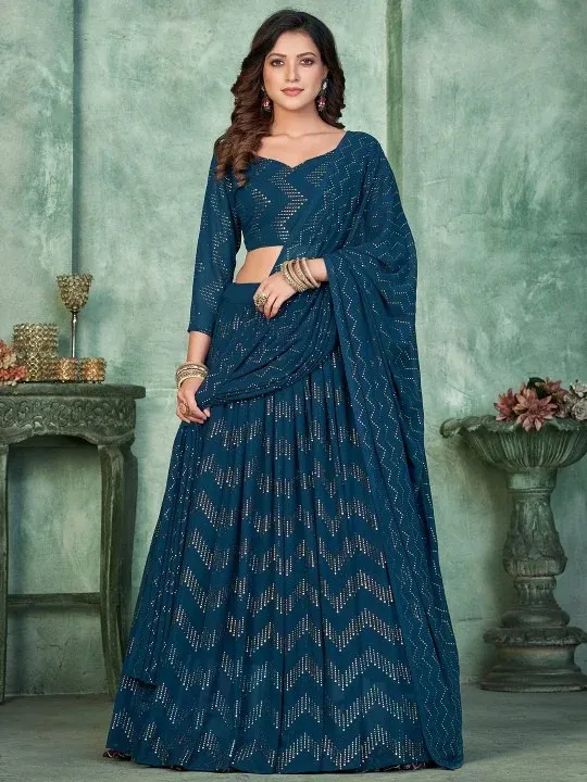 Printed Lehenga Cholis