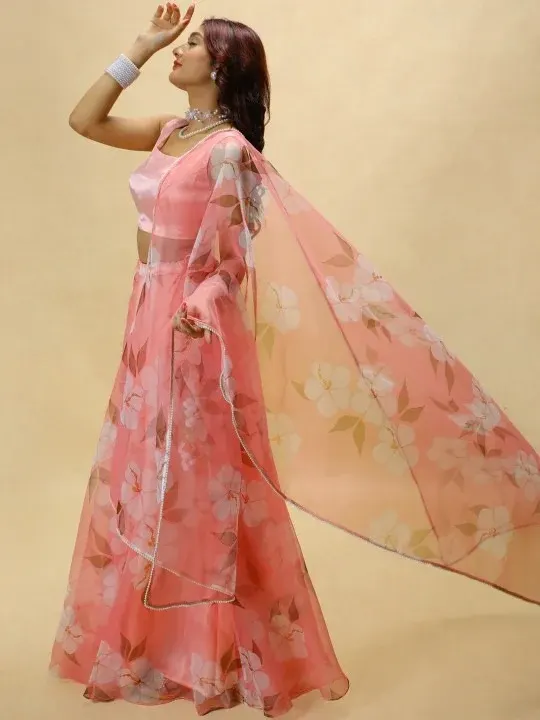 Printed Lehenga Cholis