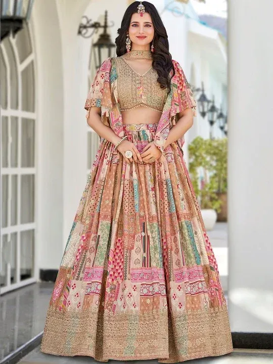 Embroidered Lehenga Cholis