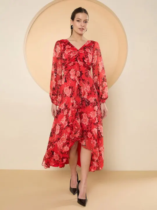 Floral Midi Dresses