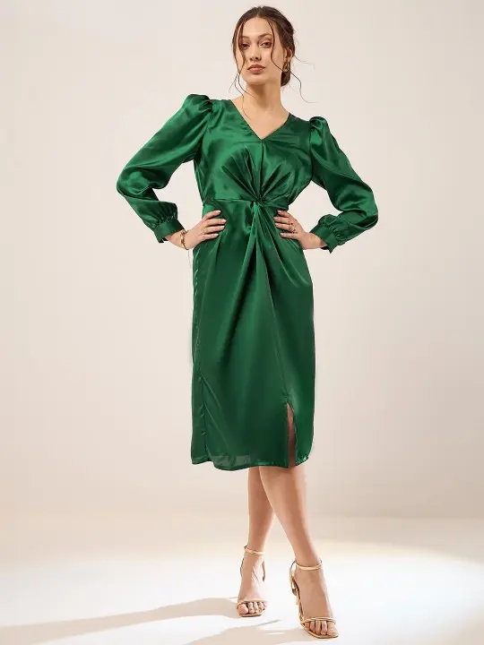 Green Midi Dresses