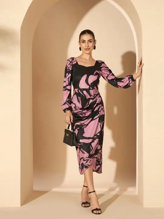 Printed Midi Dresses