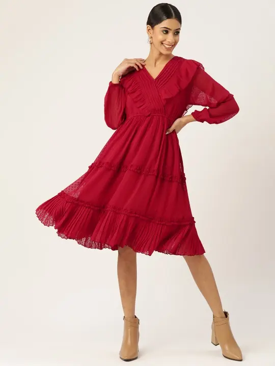 Ruffled Dresses